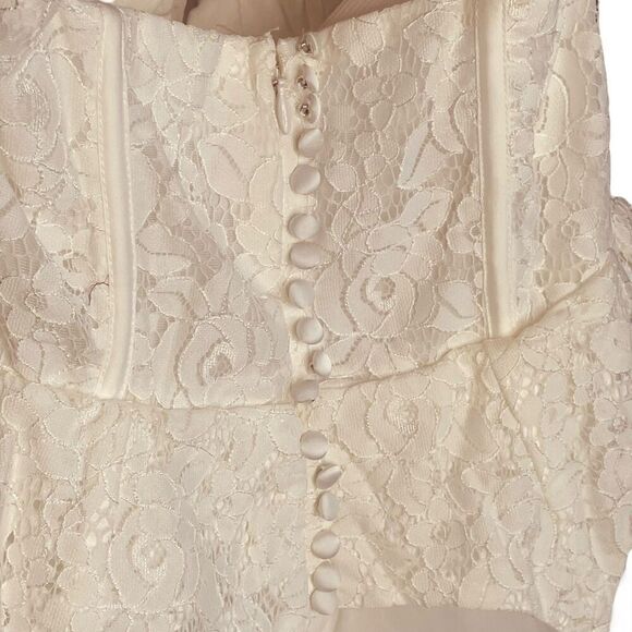 For Love & Lemons Lily Bridal Gown Dress - Picture 12 of 15